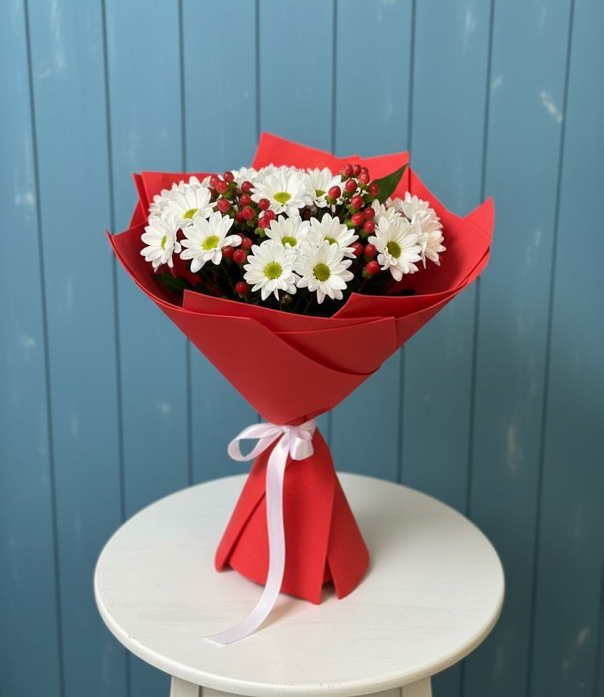 Букет цветов из: Хризантемы в Первомайском Забайкальского края