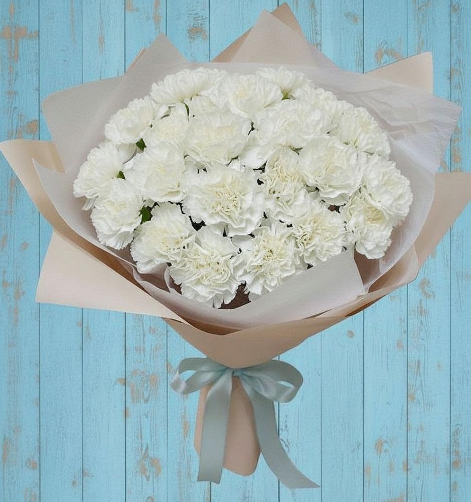 Букет цветов из: Гвоздики в Первомайском Забайкальского края