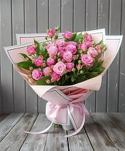 Букет Розовый кустик #REPLACE_PRED# Первомайском Забайкальского края