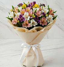 Букет цветов из:  Альстромерии в Первомайском Забайкальского края