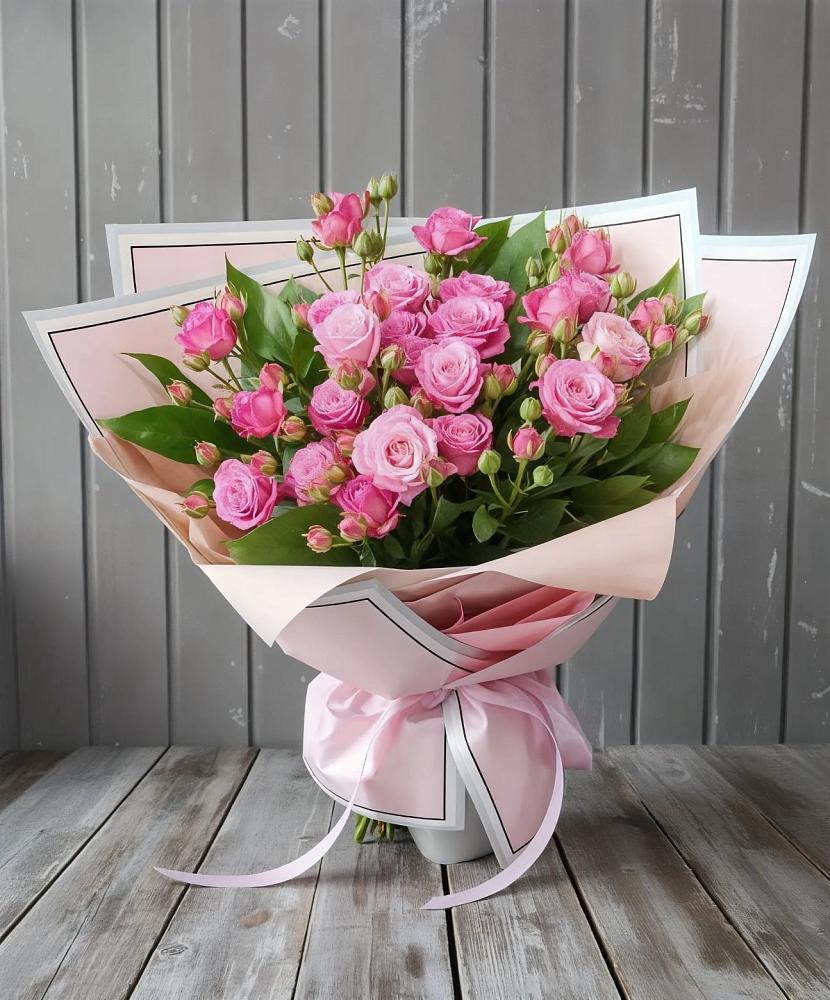 Букет Розовый кустик в Первомайском Забайкальского края