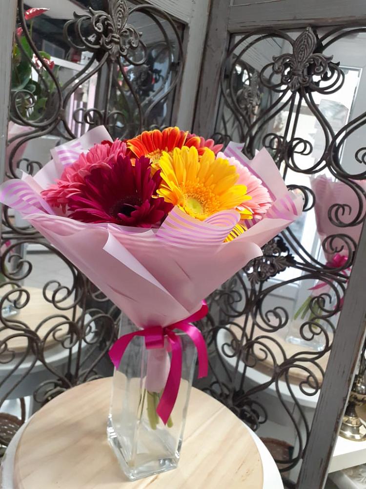 Букет цветов из: Герберы в Первомайском Забайкальского края