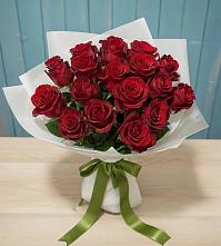 Букет Красные розы в Первомайском Забайкальского края