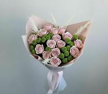 Букет цветов из:  Розы и Хризантемы в Первомайском Забайкальского края