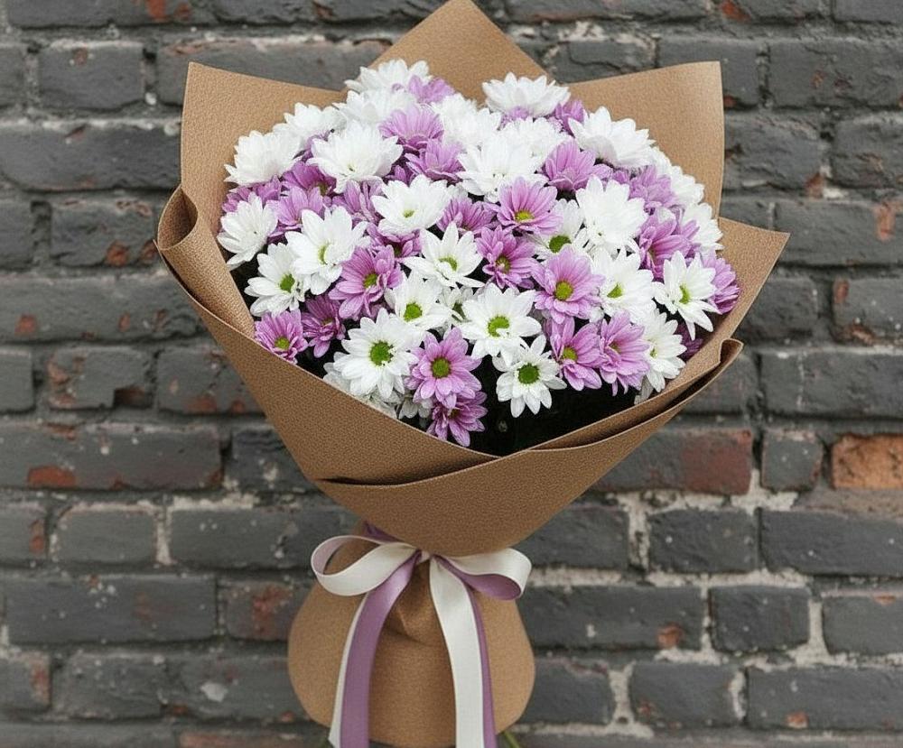 Букет цветов из: Хризантемы в Первомайском Забайкальского края