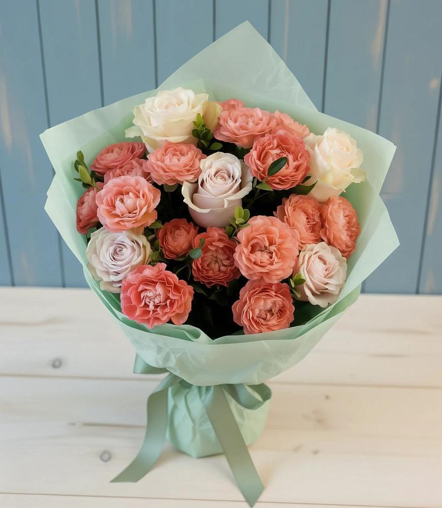 Букет цветов из: Розы в Первомайском Забайкальского края