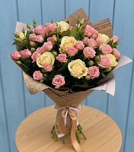Букет цветов из:  Розы в Первомайском Забайкальского края