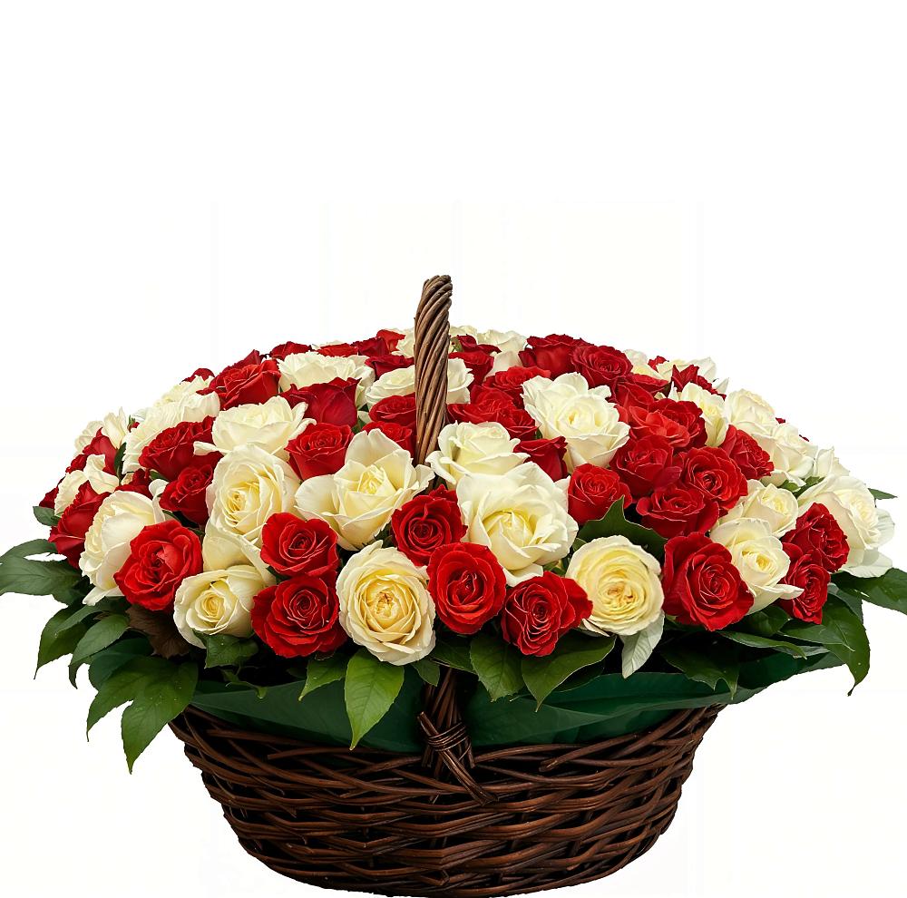 Премиум букет из: Розы в Первомайском Забайкальского края