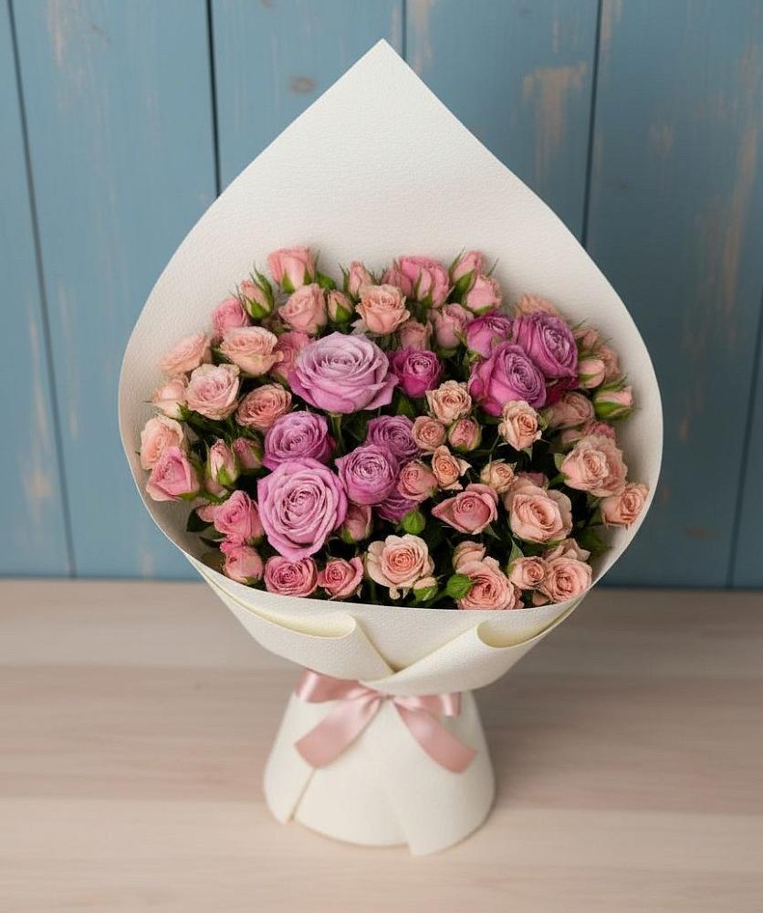 Букет цветов из: Розы в Первомайском Забайкальского края