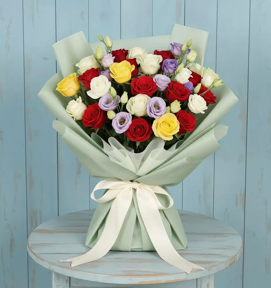 Букет цветов из: Розы в Первомайском Забайкальского края