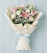 Букет цветов из:  Лилии в Первомайском Забайкальского края