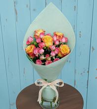 Букет цветов из:  Розы в Первомайском Забайкальского края